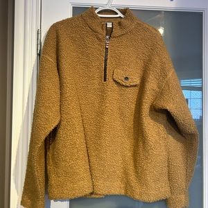 Cozy teddy sweater